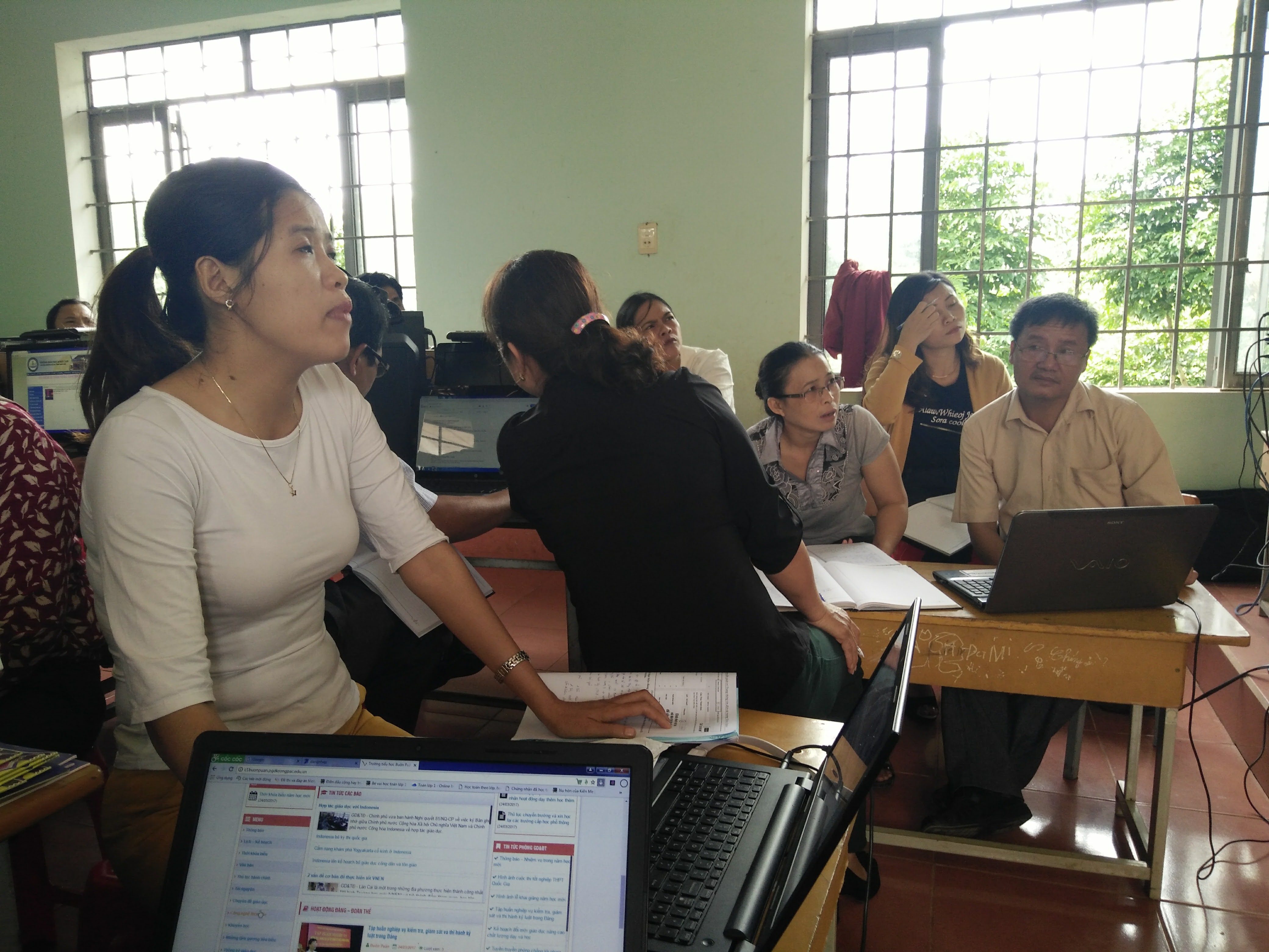 Tập huấn CNTT tại trường