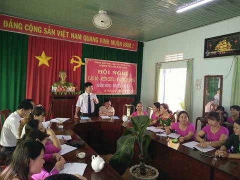 HỘI NGHỊ ĐOÀN THANH NIÊN NĂM HỌC 2017-2018