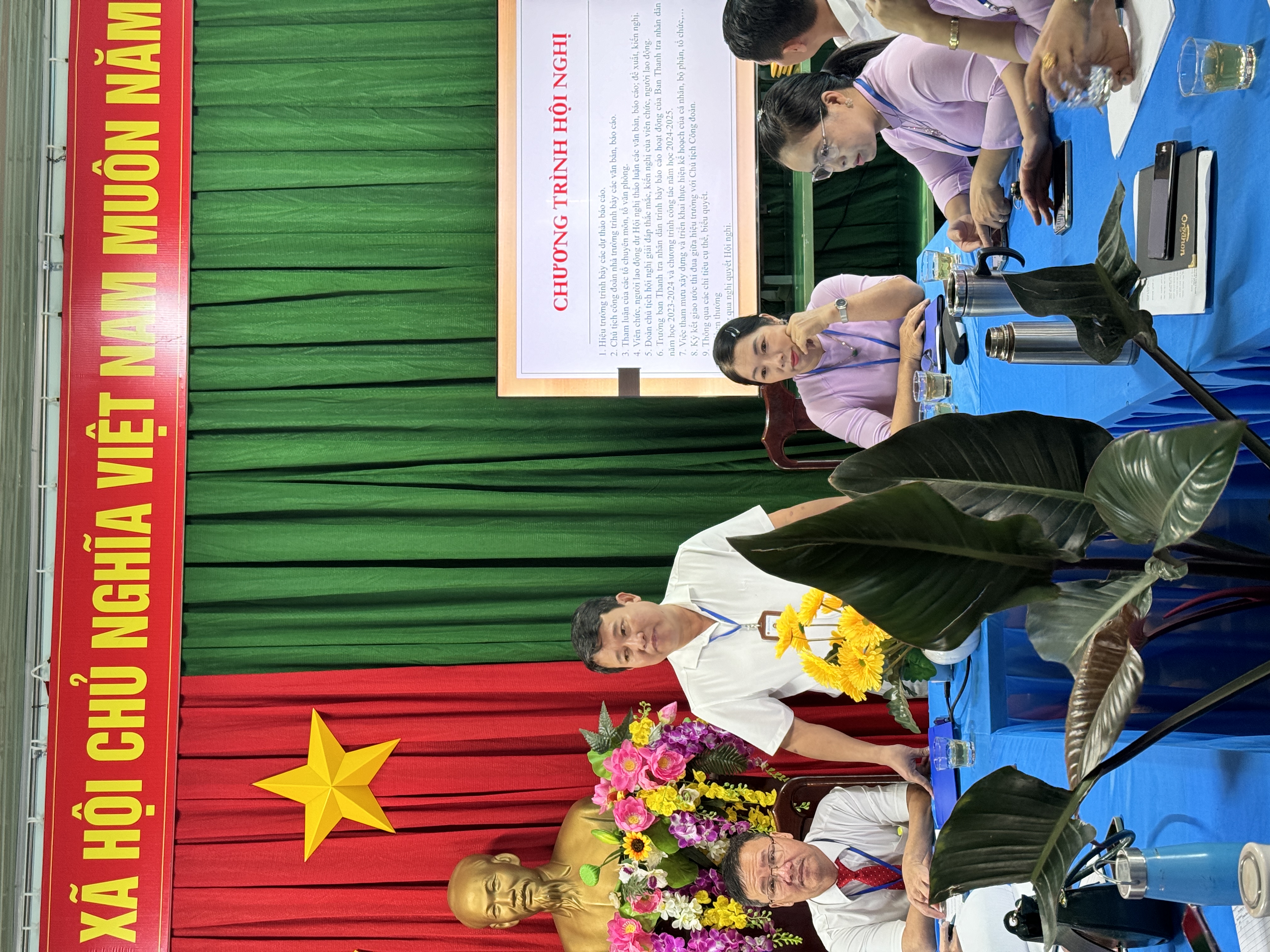 Hội nghị CBVC-NLĐ năm học 2024-2025 Hội nghị CBVC-NLĐ năm học 2024-2025